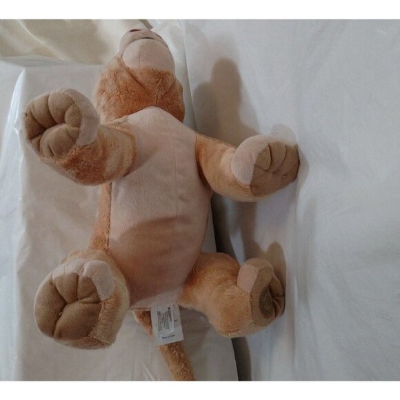 Authentic Disney Store The Lion King Simba Plush Stuffed Toy Cub Tan 12 inch - Picture 11 of 12